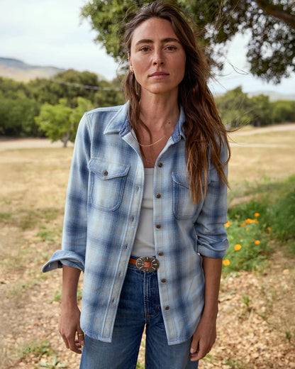 French Blue Sands Plaid