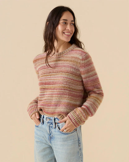 Blush and Haze Stripe
