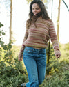 Blush and Haze Stripe