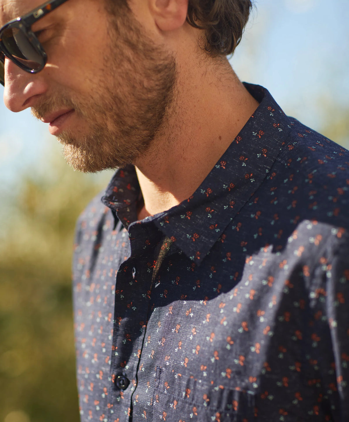 Dark Navy Meadow