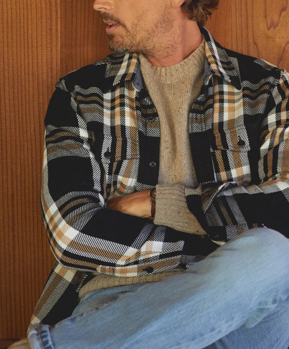 Pitch Black Cabin Plaid