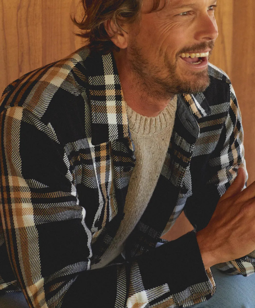 Pitch Black Cabin Plaid